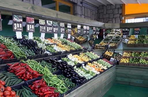 Ahşap Manav Reyonlar