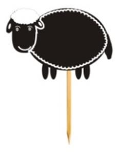 Kasap Reyonu Etiketliği Koyun